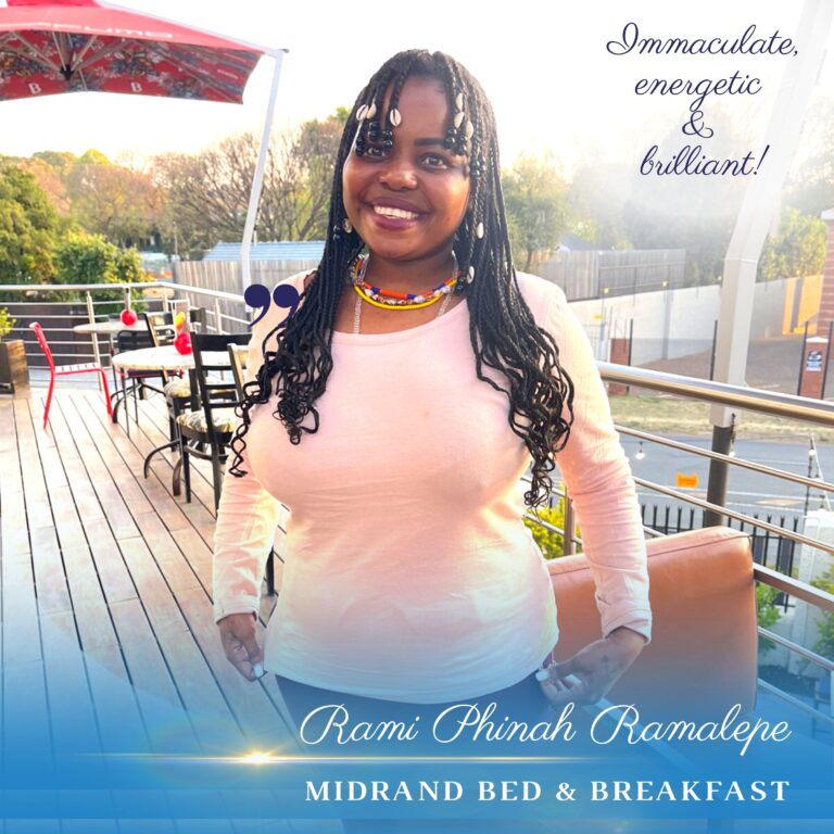 Rami - Midrand BnB 29 Sept